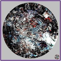 Petrified nr. 12 - Multicolor over Grey