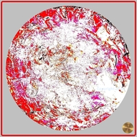 Petrified nr. 15 - Red over Grey