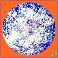 Petrified nr. 16 - Blue over Orange