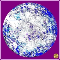 Petrified nr. 36 - Blue over Violet