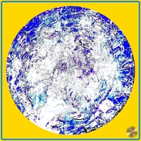 Petrified nr. 41 - Blue over Gold