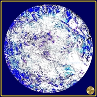 Petrified nr. 46 - Blue over Dark Teal